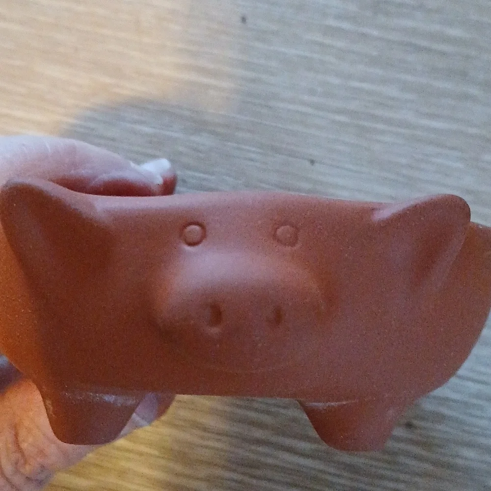 Tag Terracotta Red Clay Cochinito Mini Spice Bowls Dishes Microwave Safe